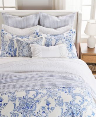 Bennett Reversible 3-Pc. Duvet Cover Set, Full/Queen