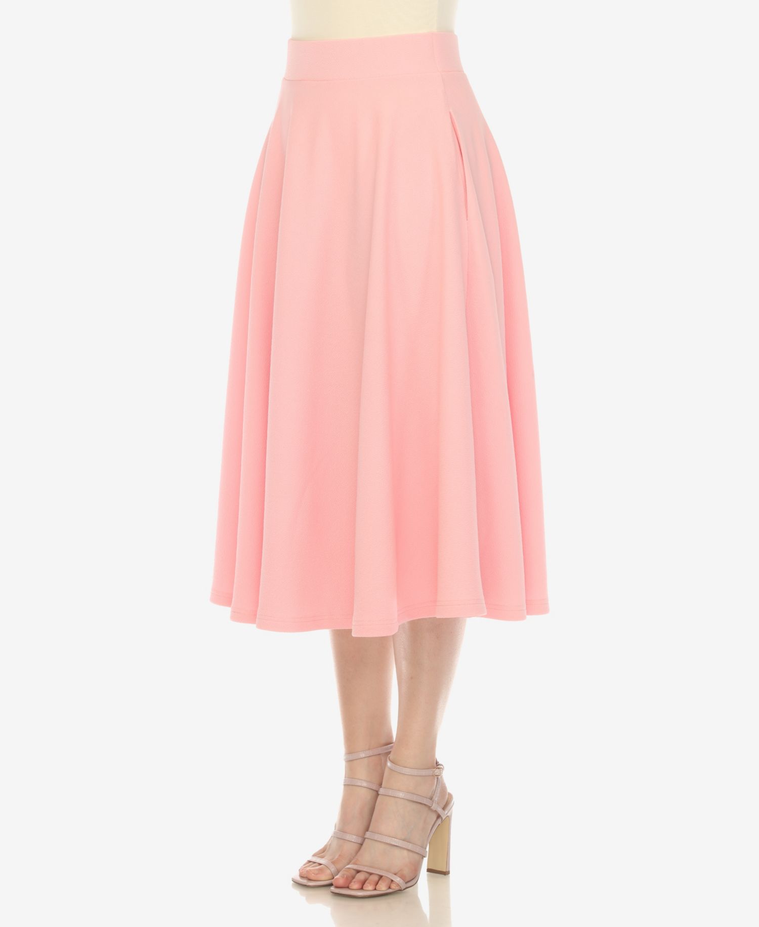 Women's Flared Skirt with Pockets