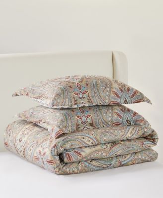 Kasey Reversible 3-Pc. Duvet Cover Set, Full/Queen