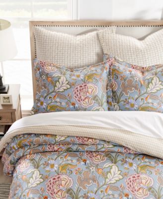Angelica Reversible 3-Pc. Comforter Set, King/California King