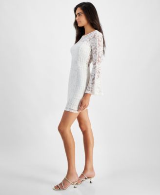 GUESS Women's Nicki Lace Mini Dress