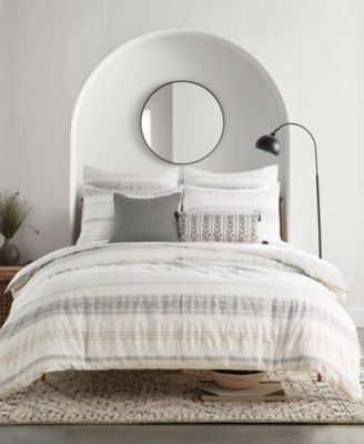 Pickford Tribal Stripe 3-Pc. Duvet Cover Set, King/California King