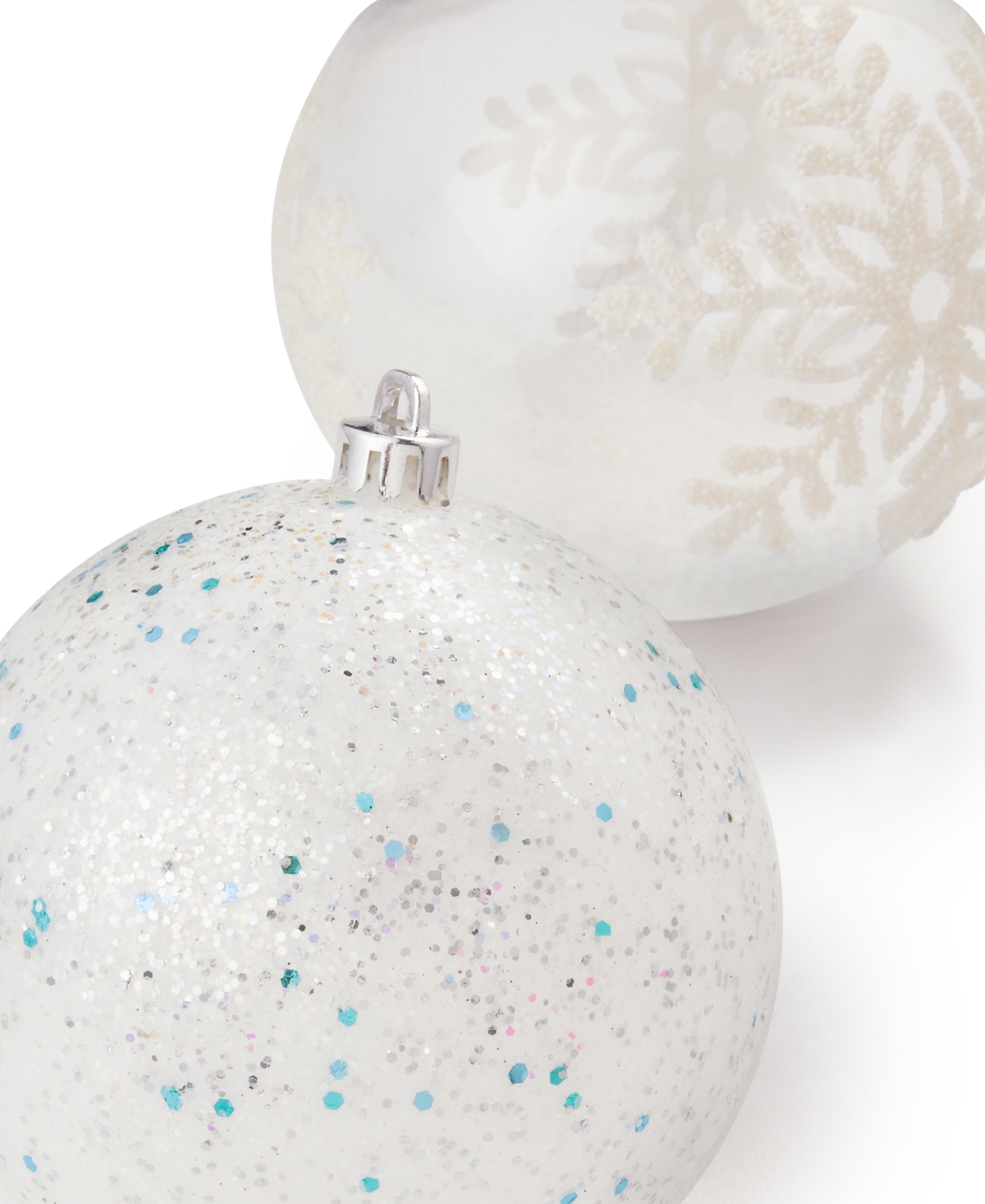 Holiday Lane Northern Holiday Ball Ornaments, Set of 4, Exclusively at Macy's