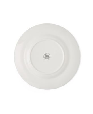 Blue Italian Steccato Bold Stripe Side Plates, Set of 4