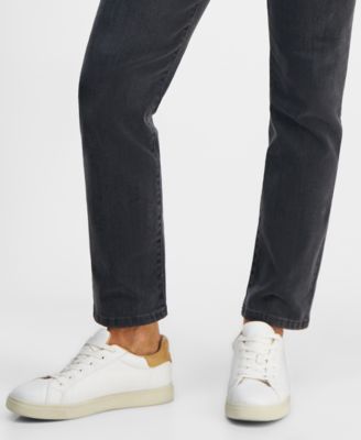 Petite High-Rise Natural Straight-Leg Jeans, Petite & Petite Short