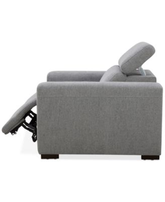 Nevio Fabric Power Headrest Power Recliner Chair