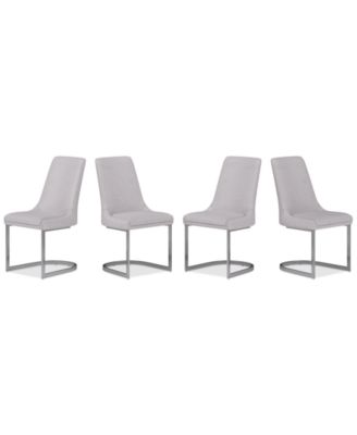 Tivie 4 Pc Dining Chair Set, Created for Macy's