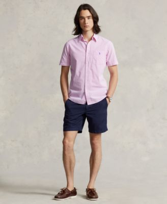 Men's RL Prepster Classic-Fit Seersucker Shirt