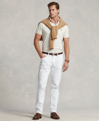 Men’s Slim-Fit Soft Cotton Polo Shirt