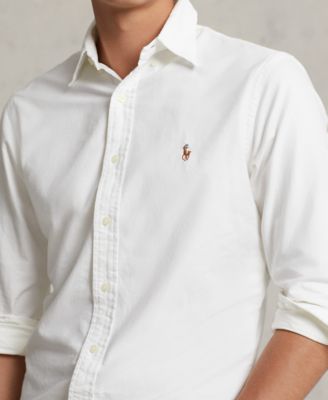 Men's Long-Sleeve Oxford Shirt