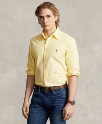 Men's Long-Sleeve Oxford Shirt
