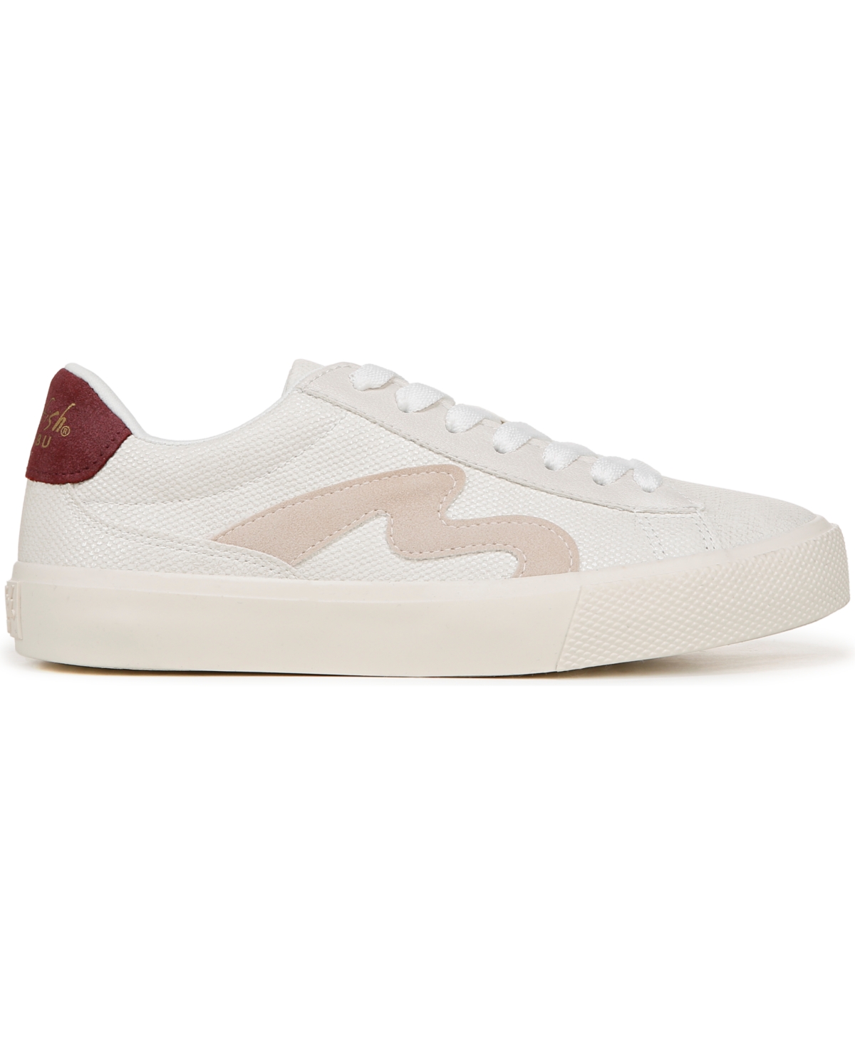 Blowfish Malibu Women's Vice Lace Up Sneakers -Plum Faux Leather
