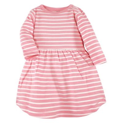 Baby Girls 2Pk Long Sleeve Natural Dresses