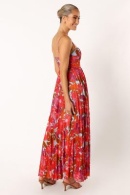 Achanti Pleated Maxi Women's Dress