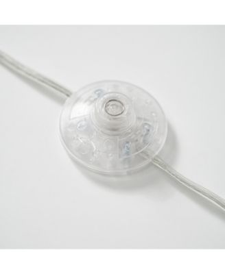 Montage Modern 60" LED Arc Floor Lamp with Fabric Drum Shade