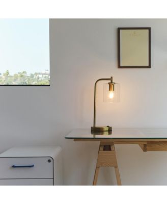 Elizabeth LED Table Lamp with Wireless Charging Pad and USB Port (16"), Bulb Included