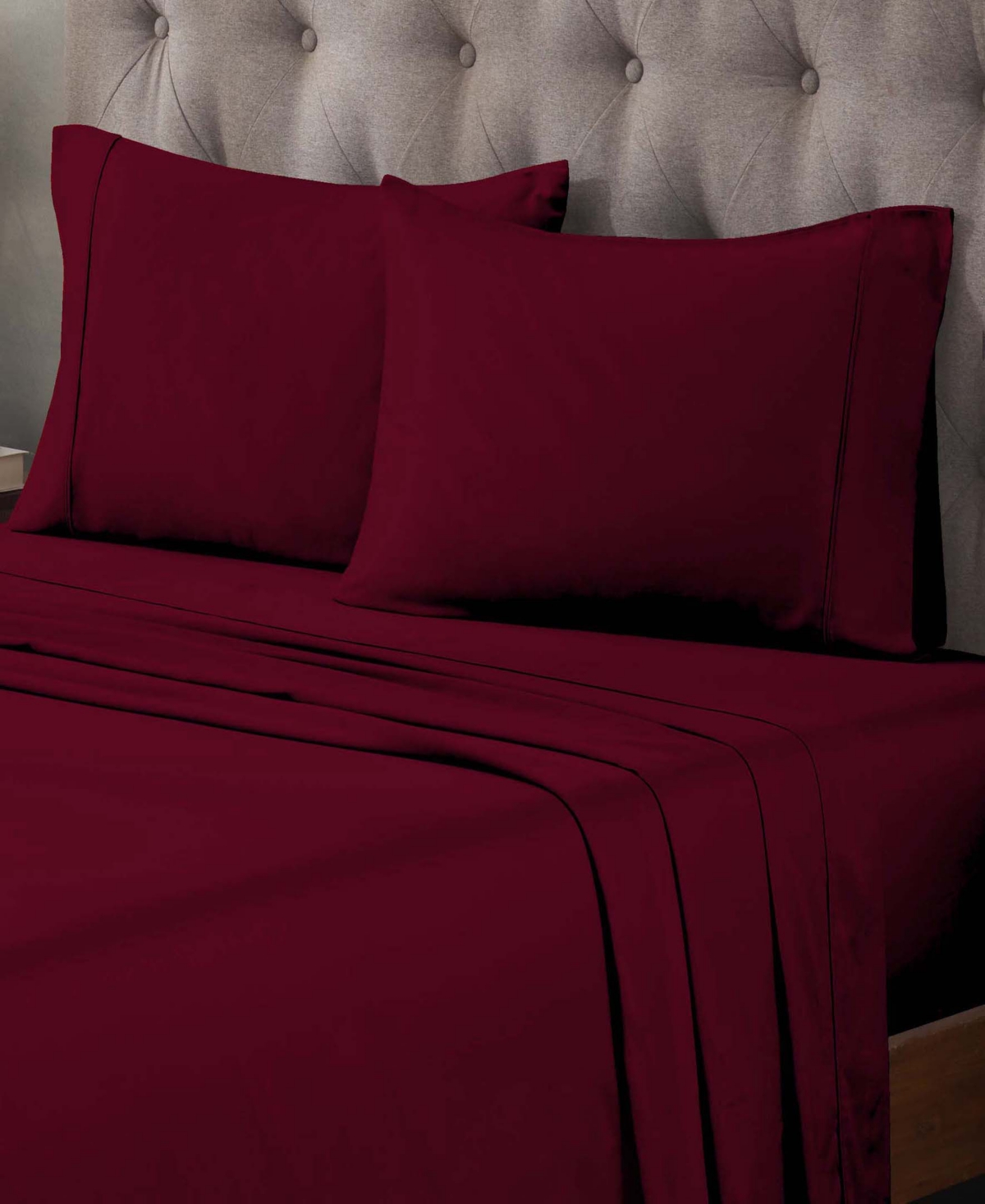 Superior Egyptian Cotton 400 Thread Count Solid Deep Pocket Sheet Set