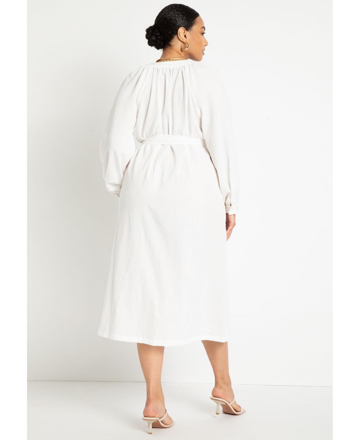 Eloquii Plus Size Relaxed Dress With Applique