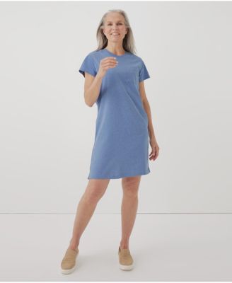 pact t shirt dress Pact Women's Organic Cotton Softspun Tee Dress