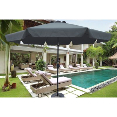 Streamdale 10' Patio Umbrella, 8 Ribs, Tilt & Crank, No Base