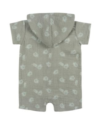 Baby Boys Hooded Romper