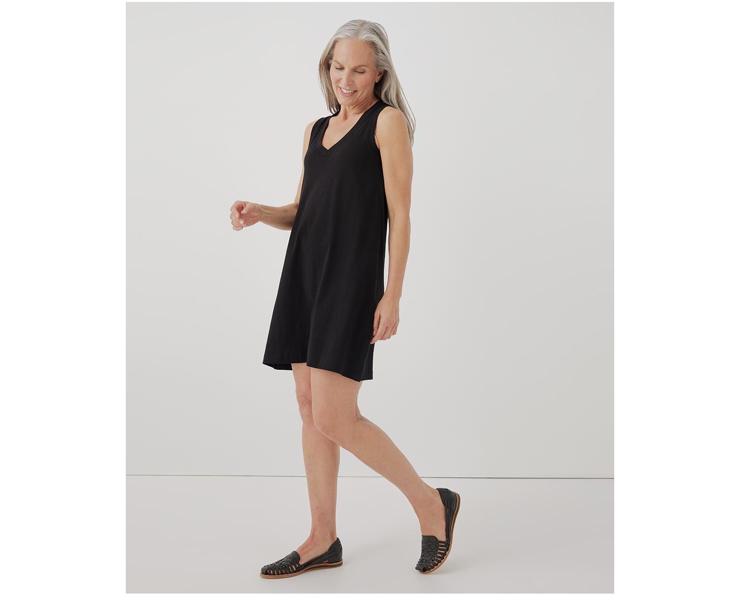 Women's Organic Cotton Softspun A-Line Tank Dress