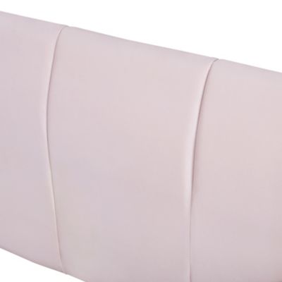 Velvet Upholstered Grounded Bed Set