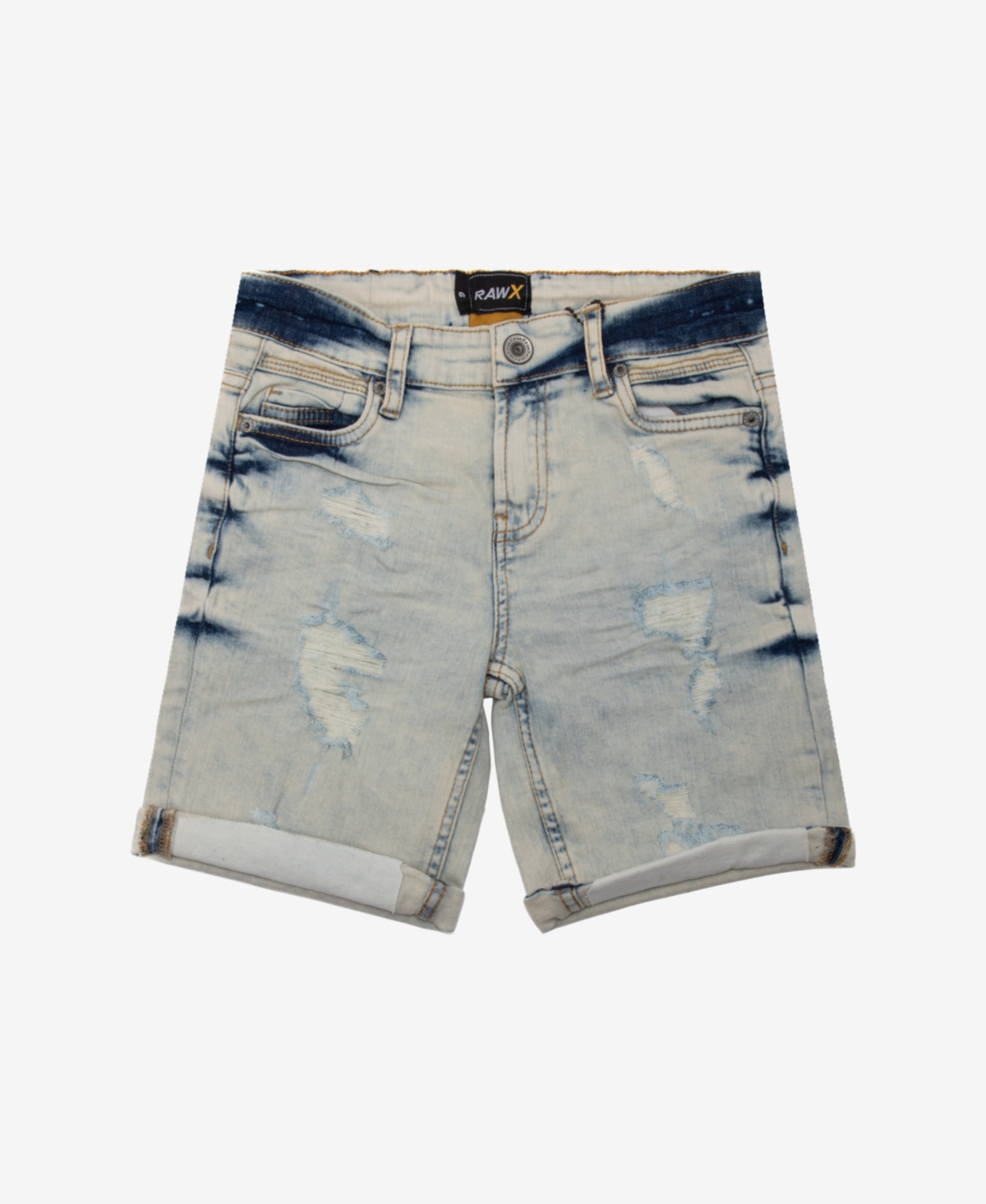 Raw X Big Boys RawX Denim Shorts 2-Pack -light indigo