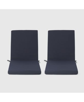 Set of 2 78" x 23" Cushions Outdoor Chaise Lounge Chair