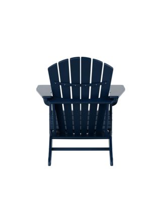 All-Weather Contoured Outdoor Poly Adirondack Chair (Set of 2)