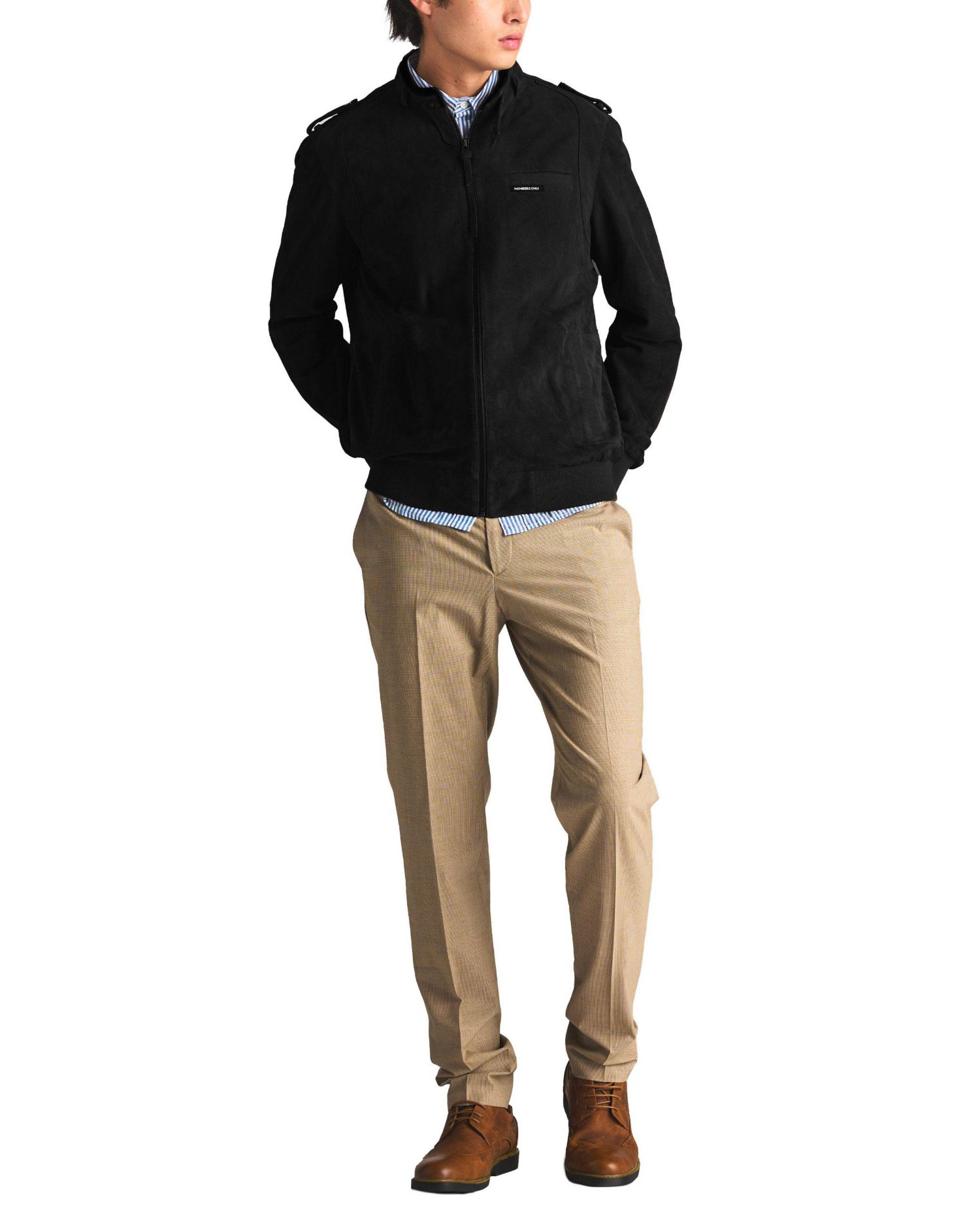 Men's Soft Suede Iconic Jacket
