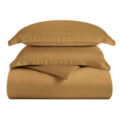300-TC Silky Soft Rayon from Bamboo 3Pc Duvet Cover Set, Full/Queen