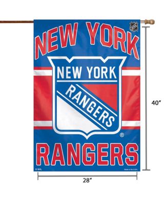 New York Rangers 28" x 40" Primary Logo Single-Sided Vertical Banner
