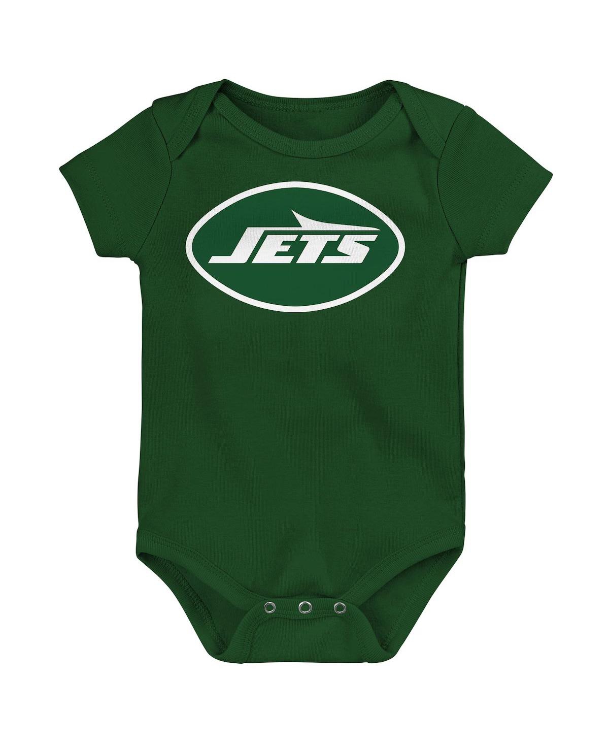Newborn Green New York Jets Logo Bodysuit - Green