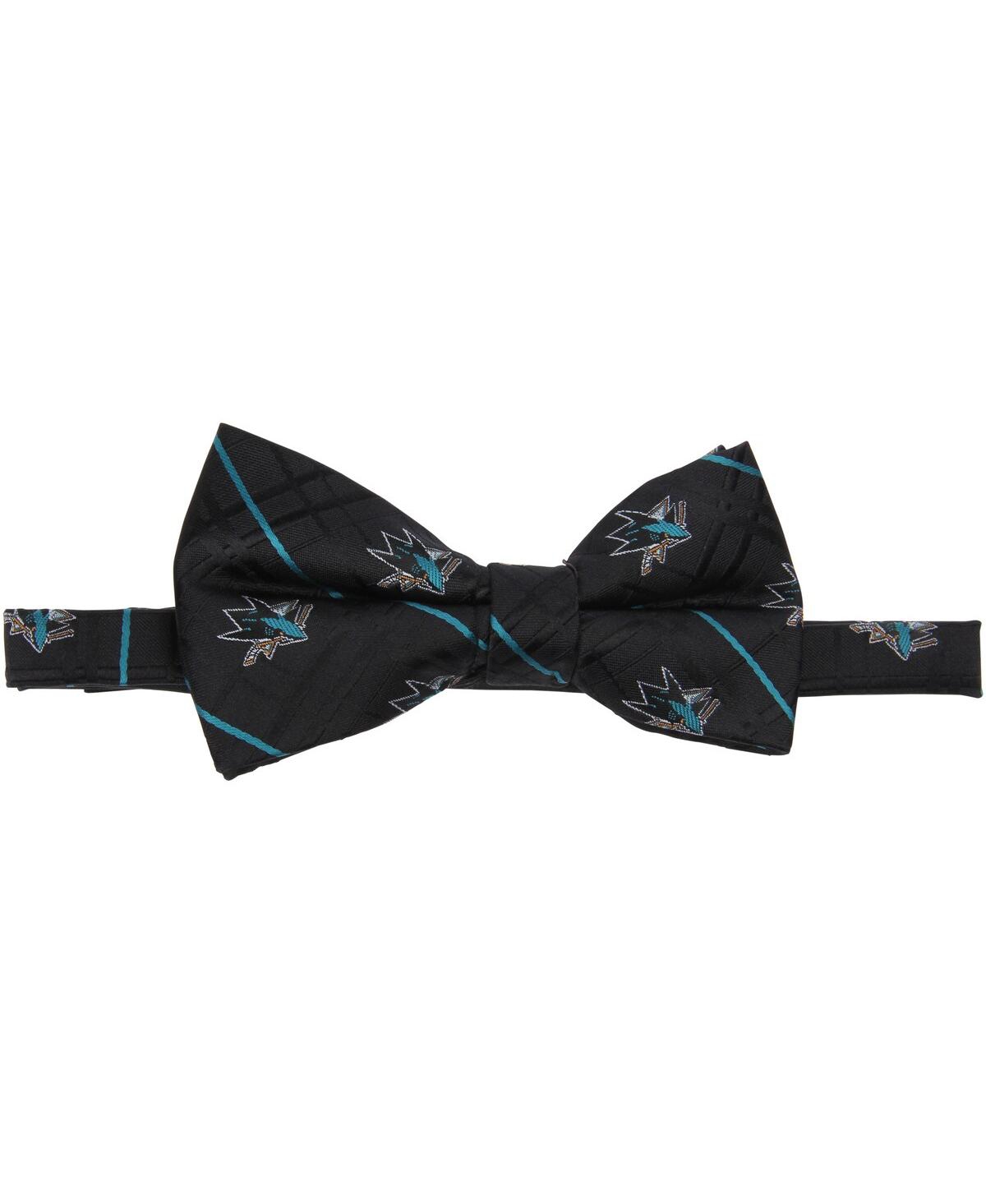 Men's Black San Jose Sharks Oxford Bow Tie - Black