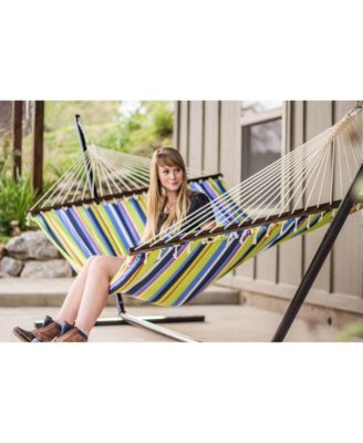 Antigua Double Polyester Hammock with Stand