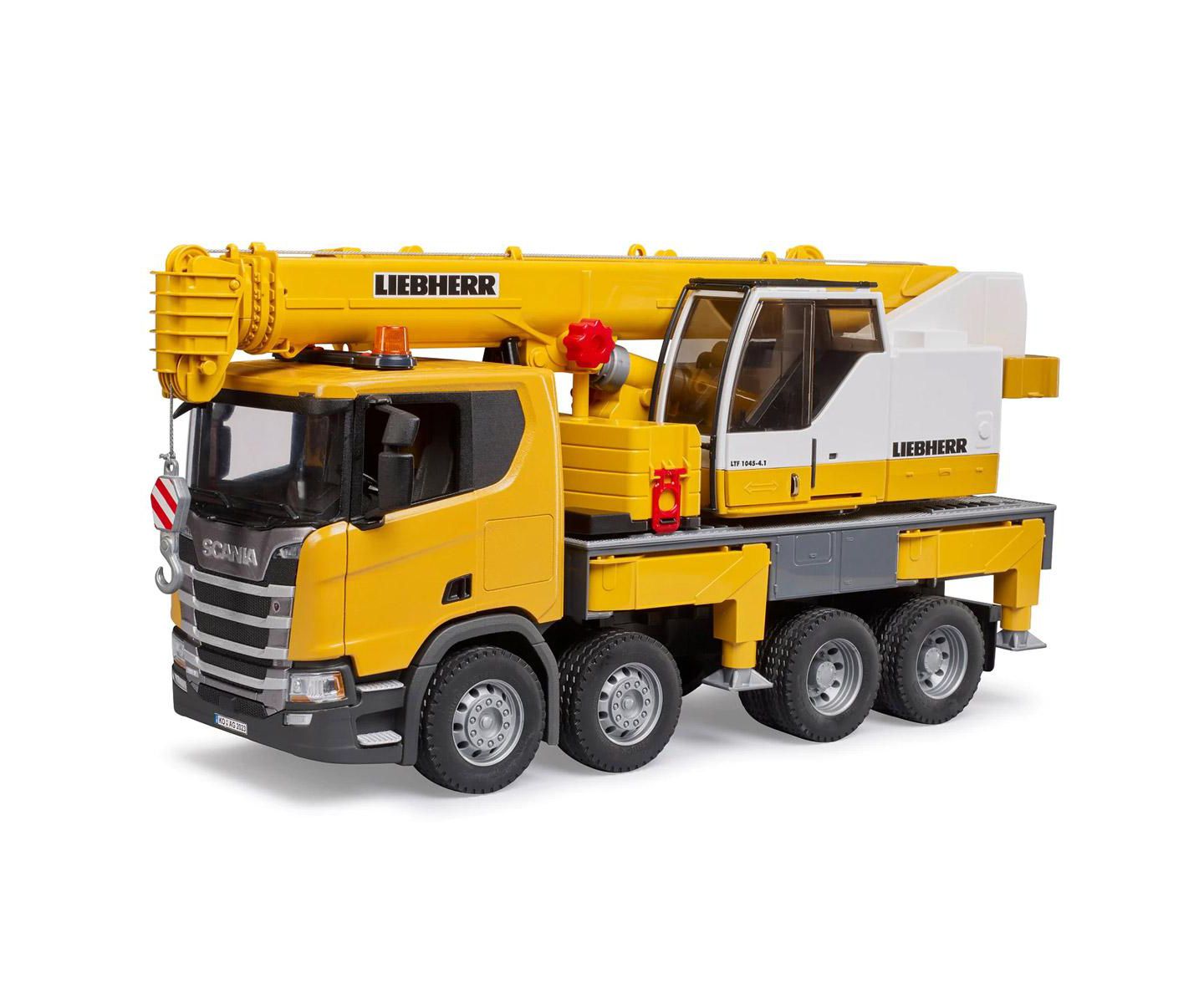 Детская игрушка Bruder 1/16 Scania Super Liebherr Crane Truck — фото 3