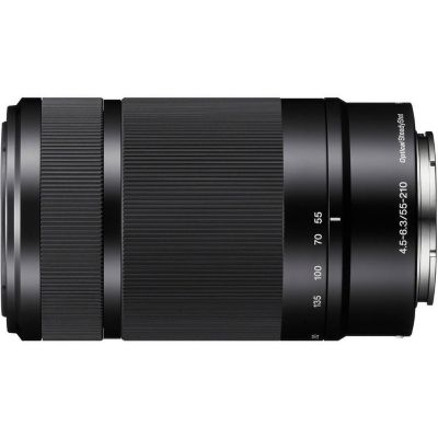 E 55-210mm f/4.5-6.3 OSS Lens for Sony E, Black