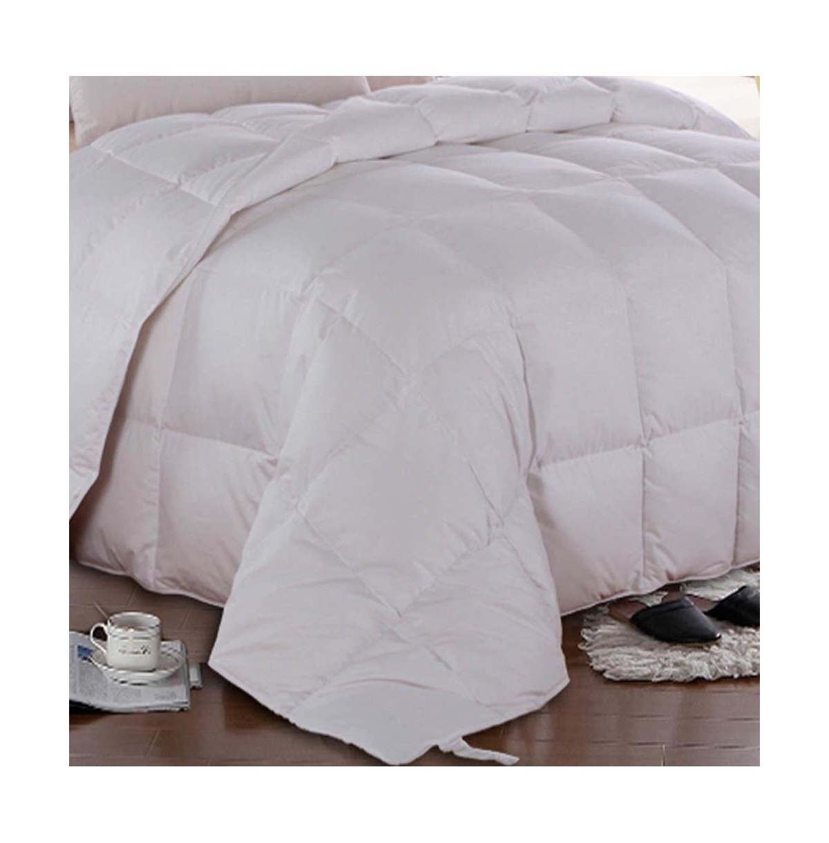 Egyptian Linens Goose Down Comforter – Light-Medium Fill Weight