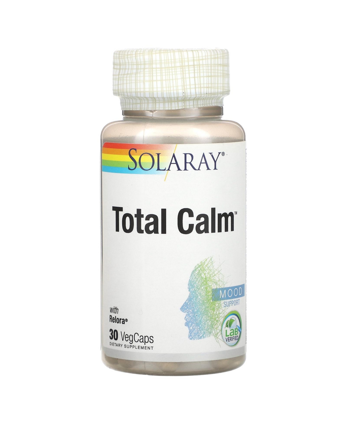 Total Calm With Relora - 30 VegCaps - Assorted Pre-pack (See Table