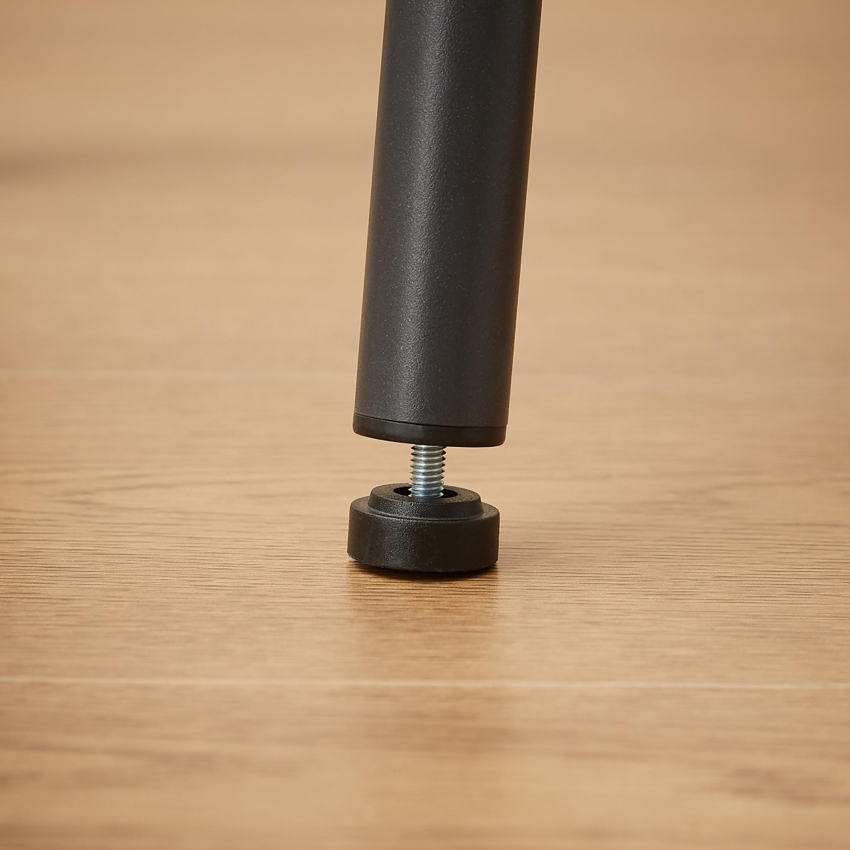 Simplie Fun Industrial Long Bar Table Set with 3 Upholstered Stools