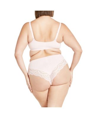 Women's Smooth & Chic Front Close Cotton Push Up Bra