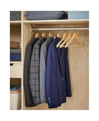 Set Of 20 Velvet Wooden Hangers