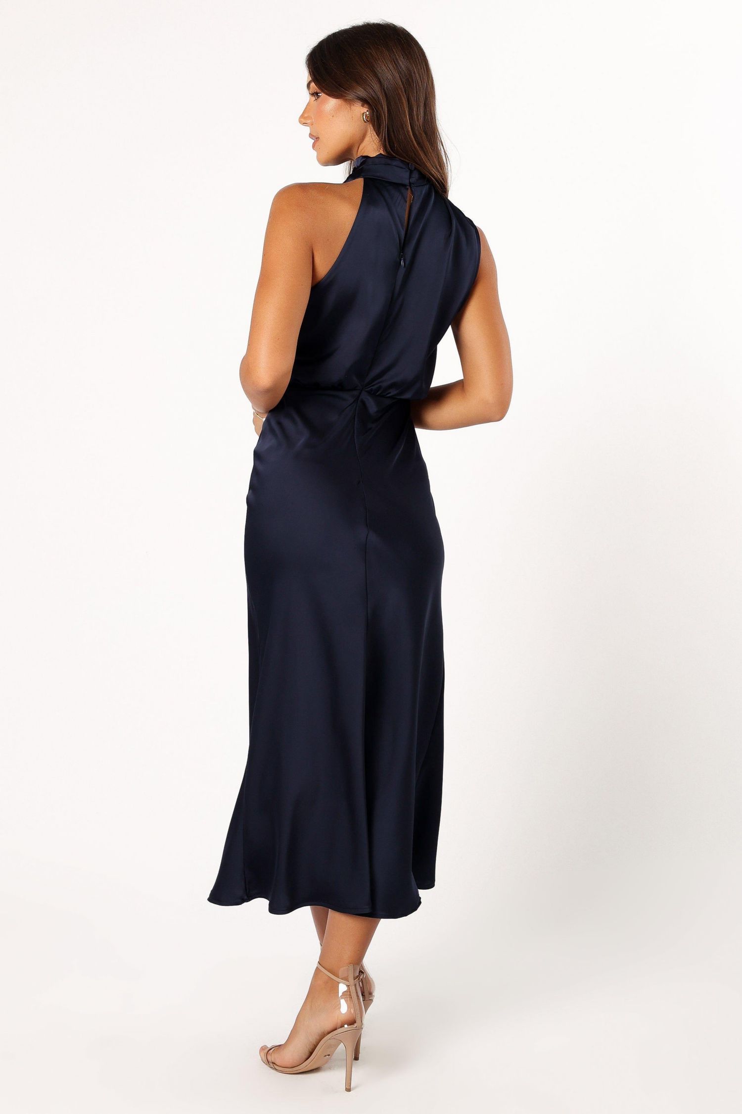 Women's Anabelle Halter Neck Midi Dress