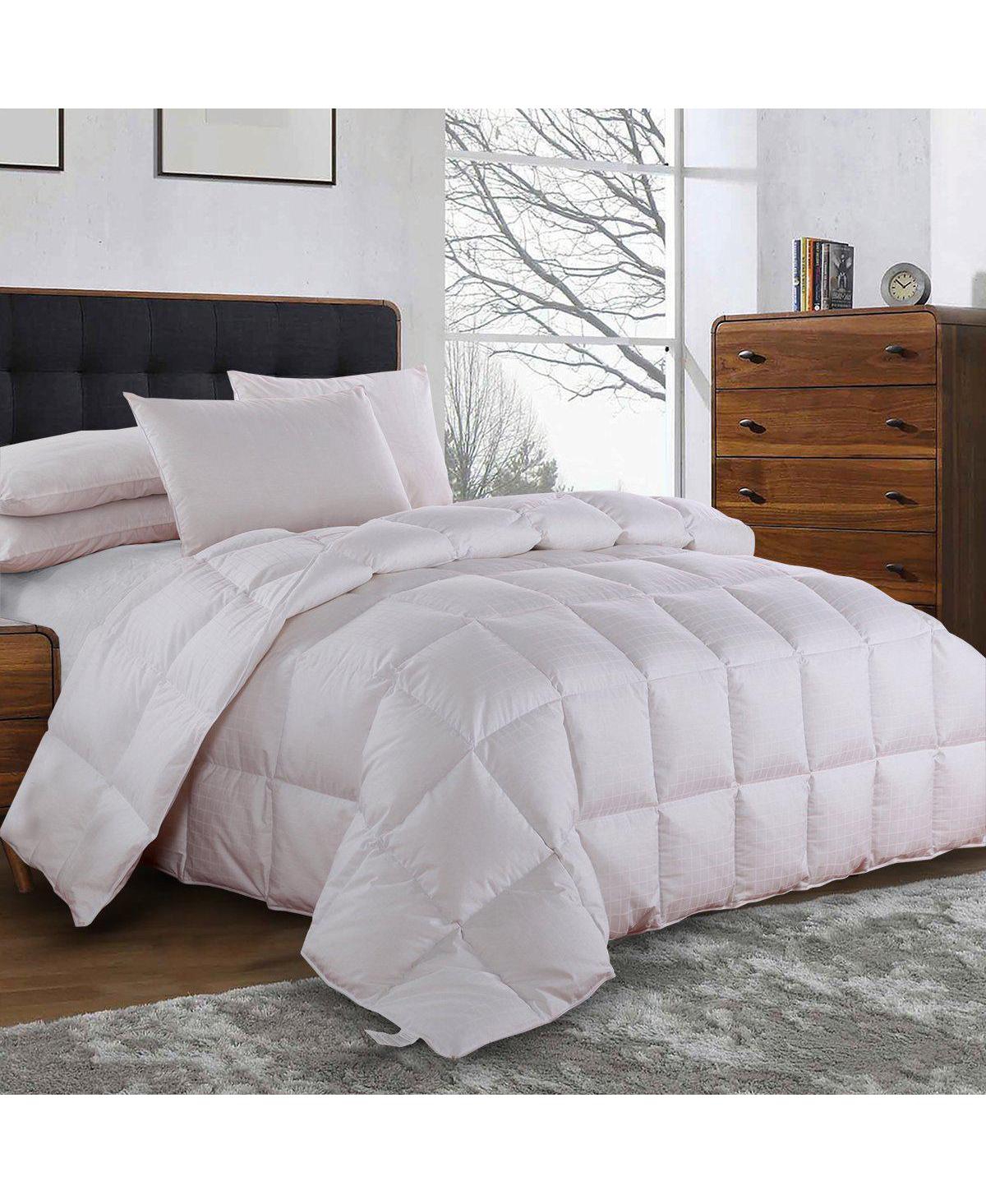 Egyptian Linens Egyptian Cotton Lightweight Down Comforter – Dobby Sateen,