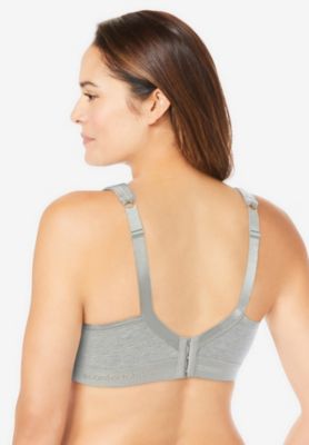 Women's Wireless Back-Close Lounge Bra