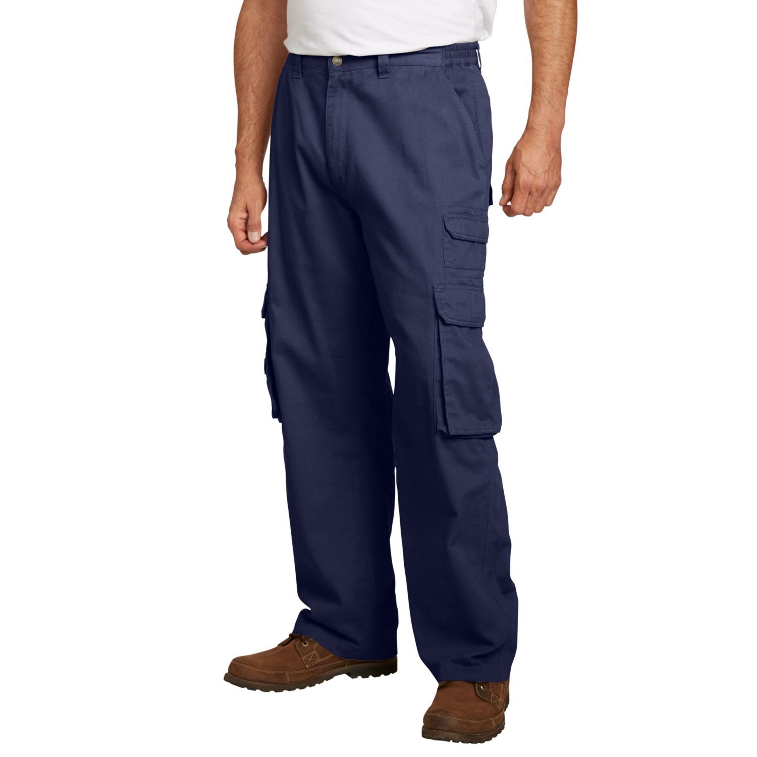 Men's by KingSize Ranger Side-Elastic Stacked Cargo Pocket Pants