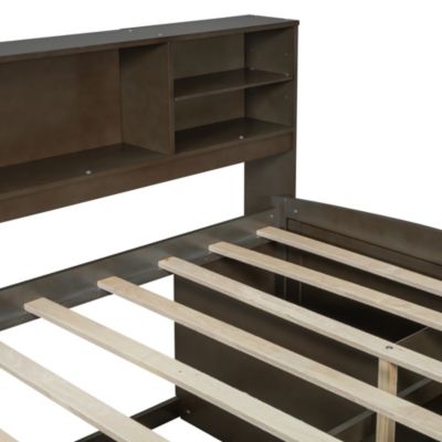 Full Daybed with Cabinets & Drawers