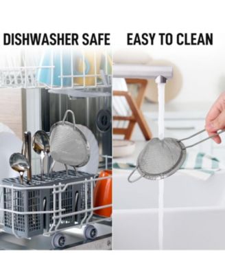 Cone Shaped Cocktail Strainer for Cocktails, Tea Herbs, Coffee & Drinks