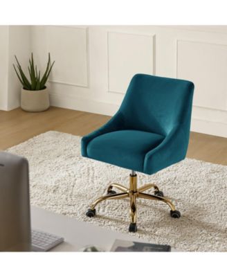 Modern Cute Desk Chair with Adjustable Swivel